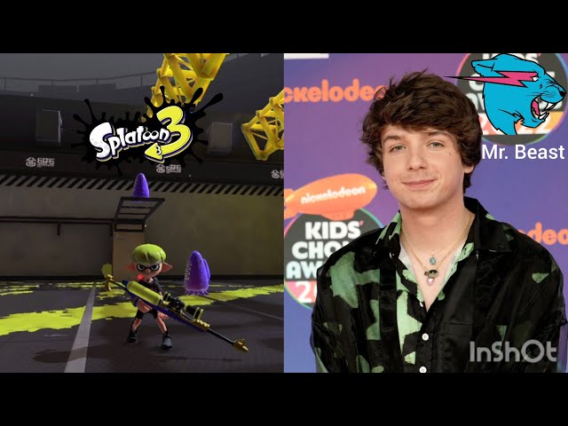 Karl Jacobs In Splatoon 3 [Mr. Beast Fan] @MrBeast @Karl