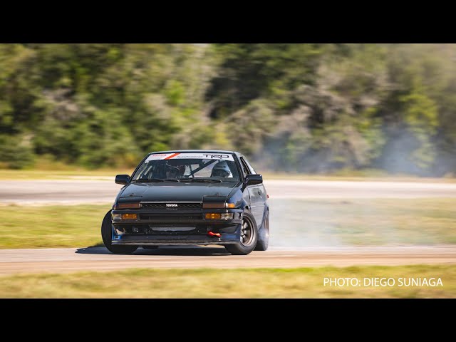 Trying to Drift In My Beams Swapped Corolla at IAS Drift - September 2024