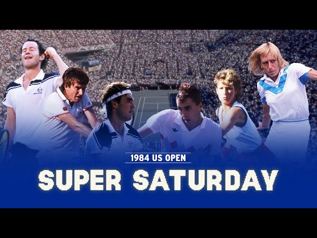 LIVE | Super Saturday 1984 | The GREATEST Day of Tennis Ever! | Full Broadcast