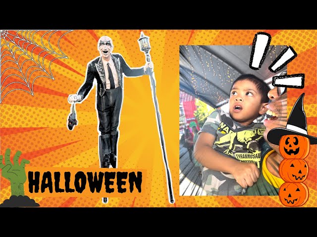 VLOG : Video Lucu pertama kali ikut Halloween Party, Malah ketakutan