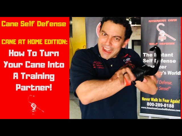 Cane Self Defense: Using Your Cane As A Training Partner!