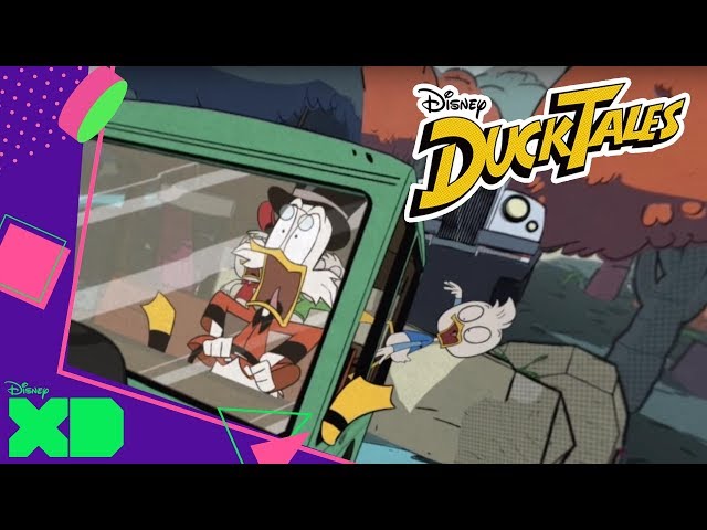 DuckTales | 360 The Ultimate Car Chase Getaway! | Official Disney XD UK