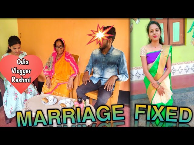 Marriage Fixed | Happy Moment |Odia Vlogger Rashmi |