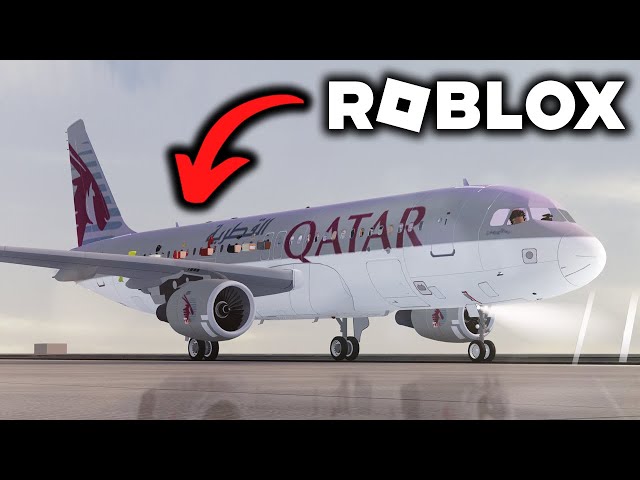 FLYING WITH QATAR AIRWAYS ON ROBLOX!