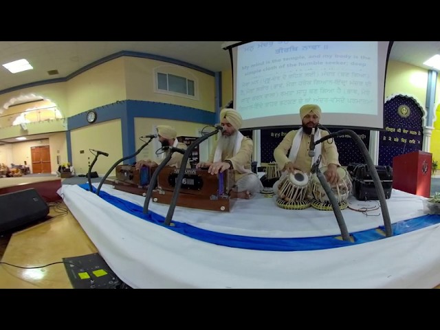 (360° VR) Gun Gavan Nit Tere // Bhai Nirmal Singh Ji Nagpuri