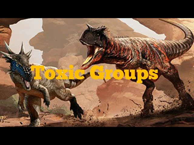 Fight Toxic An Salty Groups -Path Of Titans PvP Official