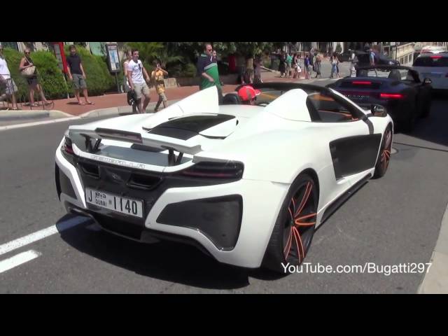 Gemballa 12C GT Spider in Monaco   LOUD Sound !