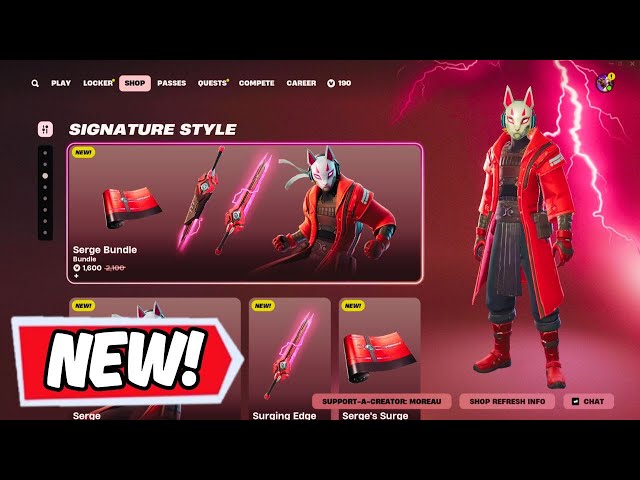 New SKIN in the Fortnite Item Shop🤩(Full Review)