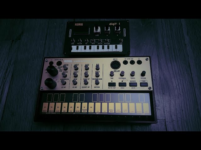 Dark Ambient Synth Jam | Korg Volca Keys & NTS-1 Performance