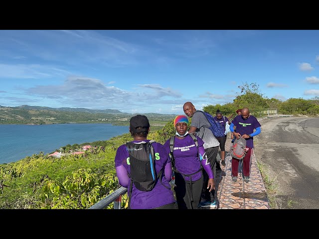 Happy Endurance Hikers Bethesda Willoughby Trail St. Phillips Antigua and Barbuda 28 November 2021