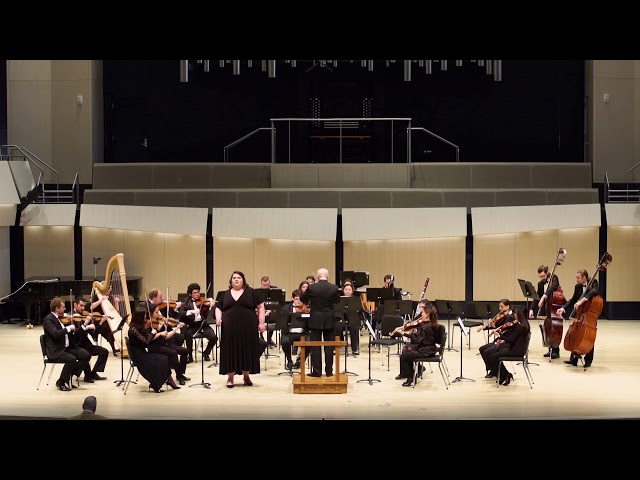 U of Iowa Chamber Orchestra: Mahler - Kindertötenlieder, In diesem Wetter!