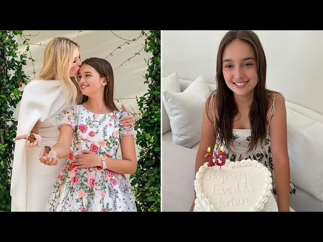 "Ivanka Celebrates Arabella's 13th Birthday Amidst Challenges"