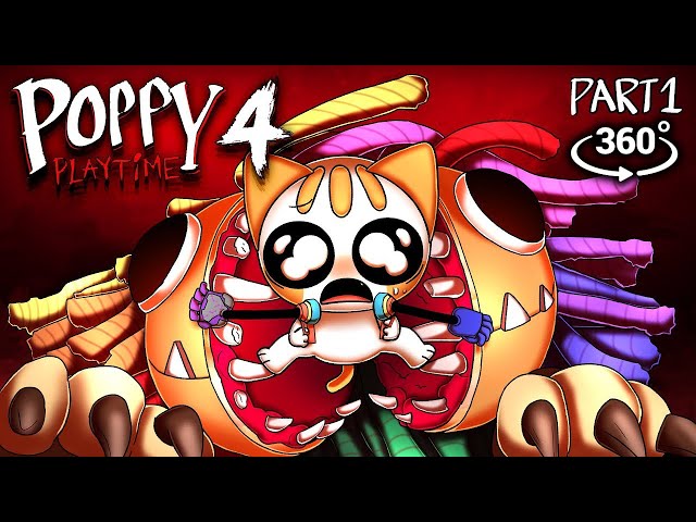 360° Escape! Yarnaby VS MOYAM | Poppy Playtime Chapter 4 Animation