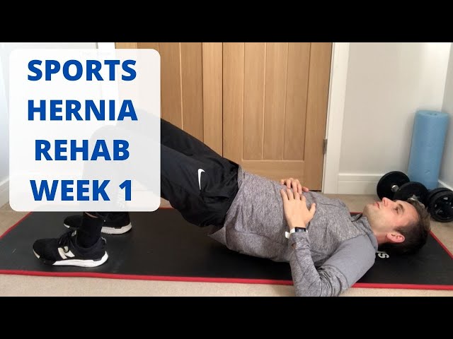 Sports Hernia Rehab Exercises Following Surgery: Week 1