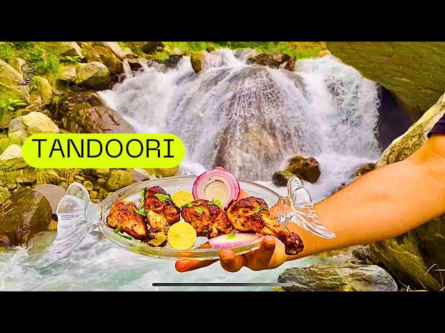 Tandoori Chicken in Wild | On River Bank | Relaxing Cooking Video