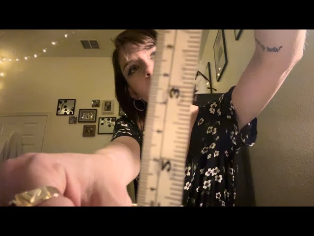 Lofi ASMR: Measuring You and Cutting Your Extra! (Personal attention, measuring, writing, scissors)