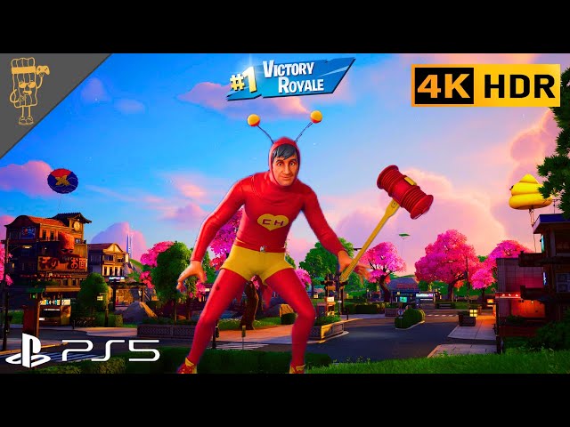 Fortnite Chapulín Colorado Skin Gameplay | PS5 4K No Commentary | Chapter 6 Season 1