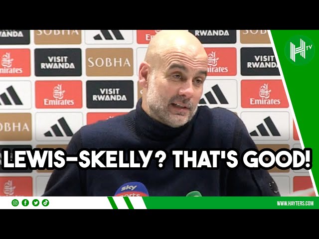 Lewis-Skelly celebration? That’s GOOD! | Pep Guardiola | Arsenal 5-1 Man City