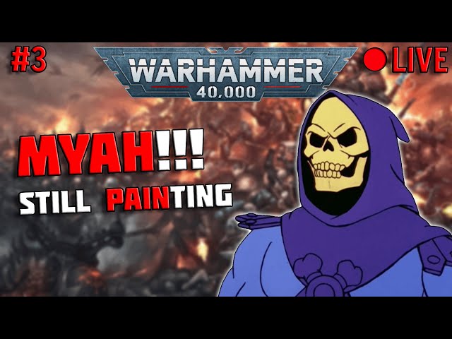 【Warhammer 40k】MYAH!!!  PAINting Skeletor Conversion