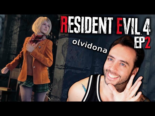 OLVIDONA, TÚ QUÉ NI DOS BESOS NI NADA... ASHLEY LLEGÓ ❤️ | Resident Evil 4 Remake #2