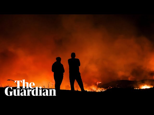 New California wildfire breaks out north of Los Angeles