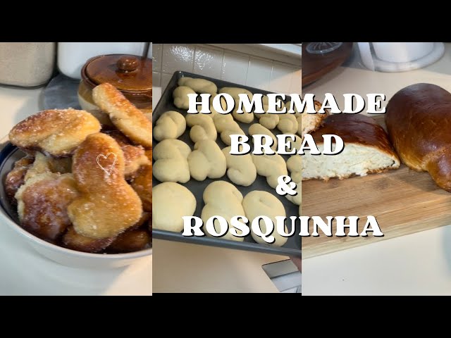 Homemade Bread & Brazilian Rosquinha | Baking my Family Favorite Recipe