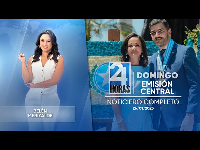 Noticiero de Ecuador (Emisión Central 26/01/2025)