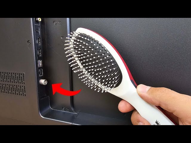 Antenna from an Old Comb?! 📺 How to Catch All Channels for Free! 🔥