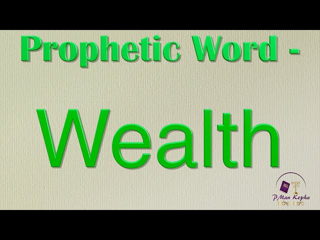 Prophetic Word - Wealth #prophecy #wealthtransfer #propheticword #Bible #christian