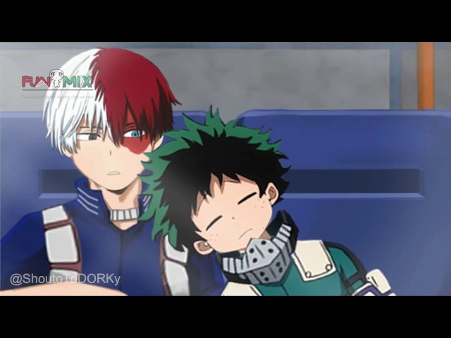 Tododeku moment on the bus | Todoroki Shouto x Midoriya Izuku