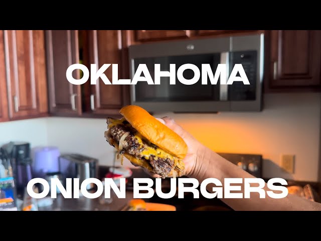 OKLAHOMA ONION BURGERS | FOLLOW ALONG COOKING VIDEO | COOKSBYA