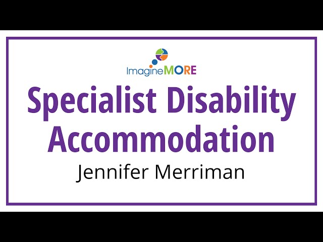 Specialist Disability Accommodation