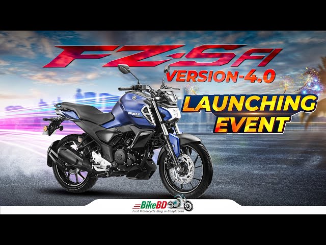 Yamaha Fzs V4 Price In Bangladesh || Launching Event || BikeBD