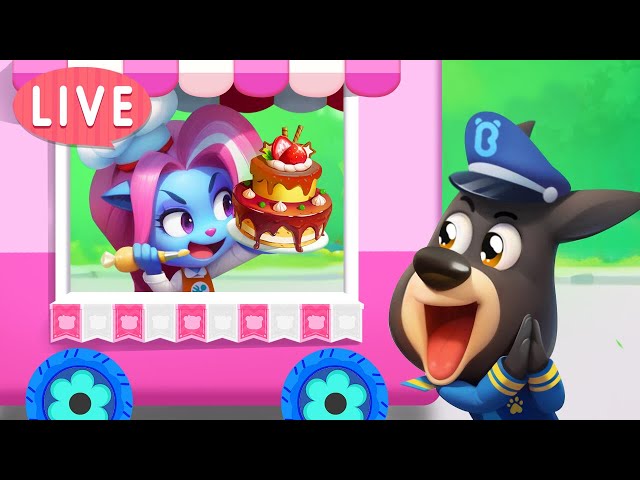 🔴LIVE | Antel Has a Restaurant | SafetyTips | Cartoon | Kids Videos for Kids | Sheriff Labrador