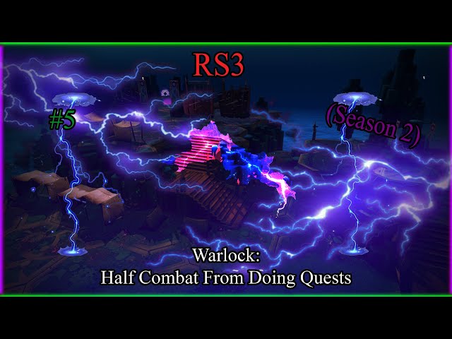 RS3: Warlock: Half Combat From Doing Quests #5 (Season 2)