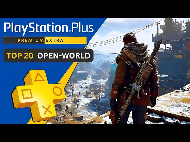 Top 20 Open World Games on PlayStation Plus Extra | JANUARY 2024