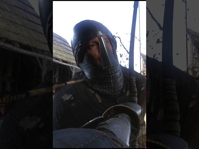 #KingdomComeDeliverance Friendly Fire in the XV Century 😁 #Shorts #kcd #games #youtubeshorts #funny