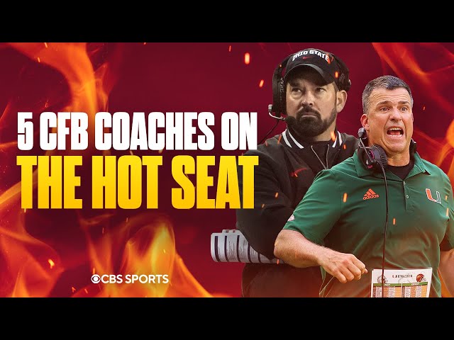 5 College Football Coaches on the Hot Seat entering the 2024 season I CBS Sports