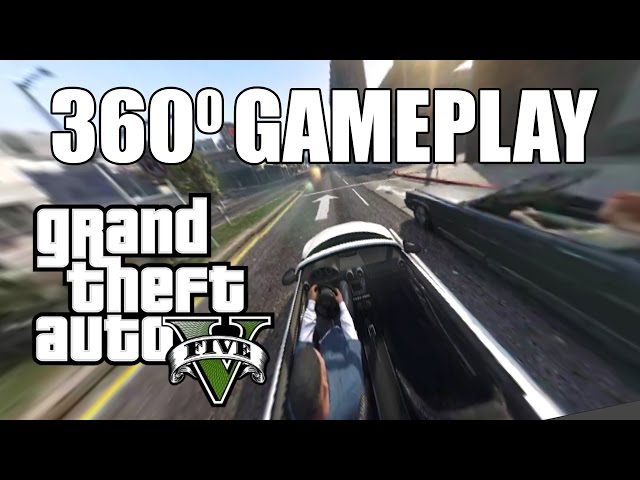 GTA V - Gameplay 360° Degree