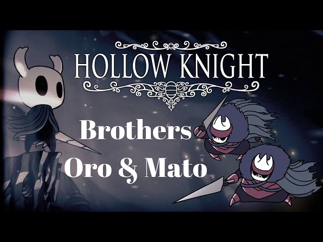 《空洞騎士》骨釘大師奧羅&馬託 NailMaster Brothers Oro & Mato