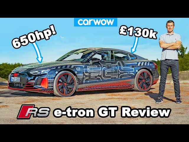 Audi RS e-tron GT 2021 review with 0-60mph & 1/4 mile test!