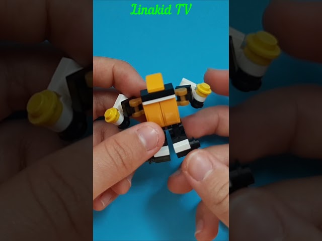 Lego Robot Mini Biến Hình Cực Dễ #109 |Lego Robot Mini Transformer Easy #109