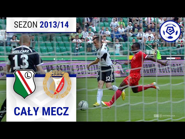 (1/2) Legia Warszawa - Widzew Łódź | CAŁY MECZ | Ekstraklasa 2013/14 | 1. Kolejka