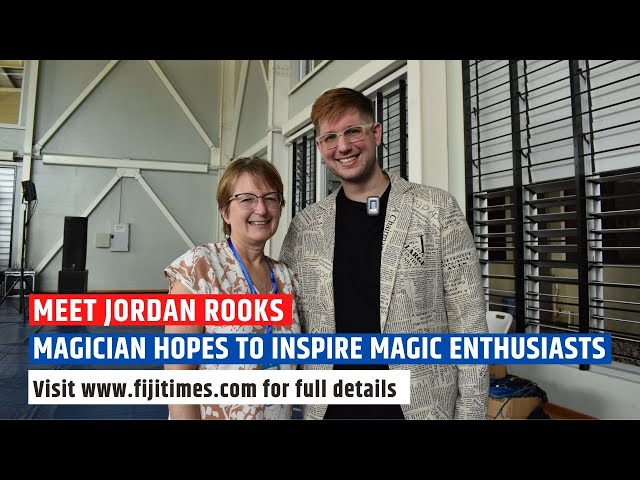 JORDAN ROOKS | Magician hopes to inspire magic enthusiasts