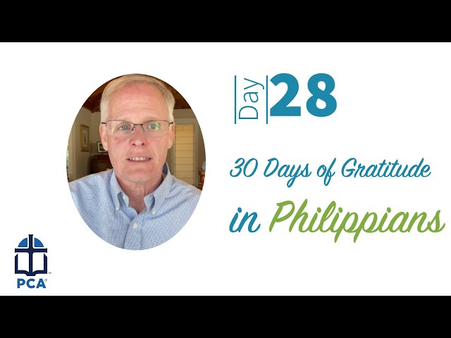 Daily Devotion of Gratitude in Philippians 4:10-13/ DAY 25 with Rod Miles