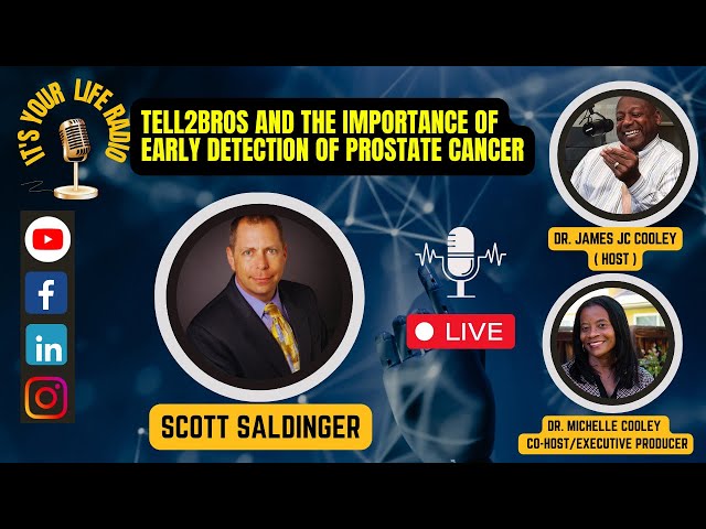 Tell2Bros and the importance of early detection of Prostate Cancer ৷৷ Its Your Life Radio