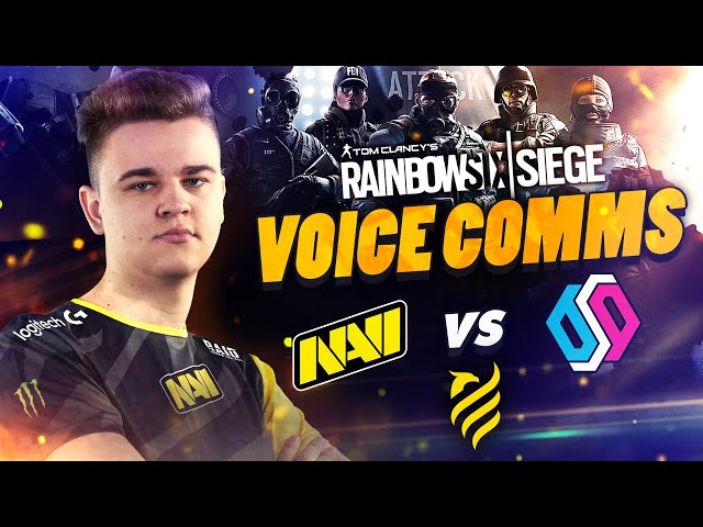 NAVI vs BDS Esport - Rainbow Six VOICE COMMS at European League 2021