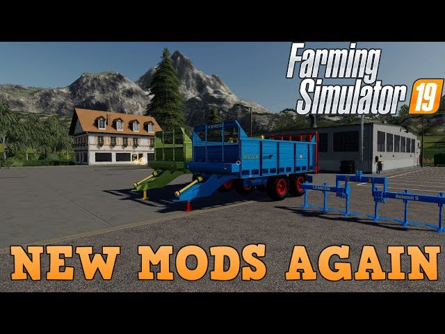 NEW MODS FOR CONSOLES AGAIN | Farming Simulator 19