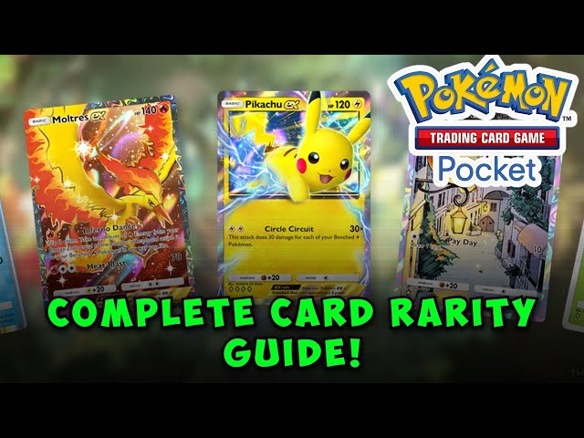 Pokemon TCG Pocket: Complete Card Rarity Guide