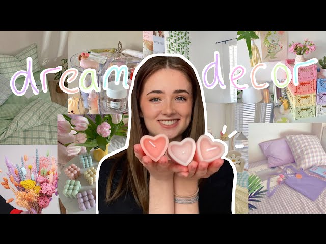 BEDROOM DECOR HAUL! | Danish pastel aesthetic 2022💐✨🧚🏻‍♀️